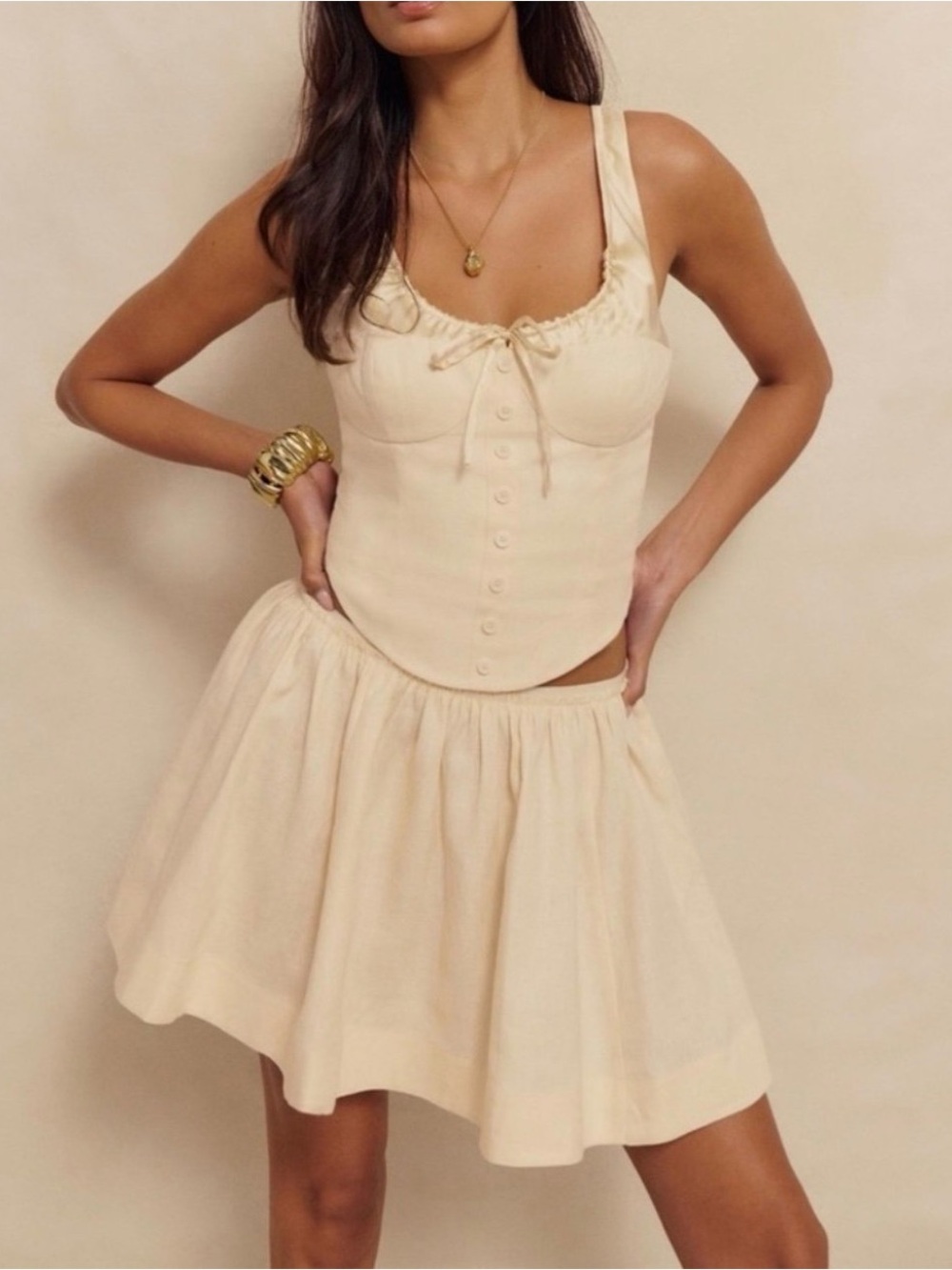 Reformation Evy two piece set